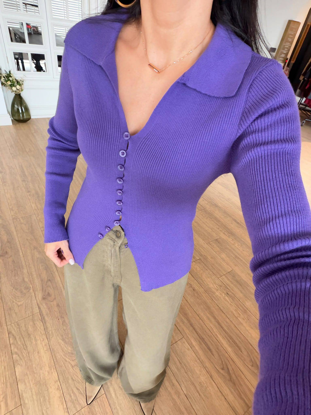 Purple Blue top