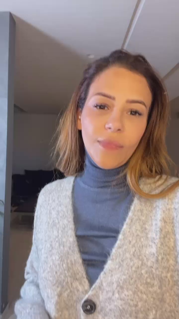 Grey cardigan