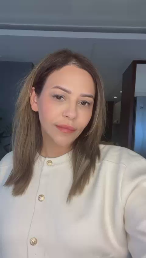 White cardigan
